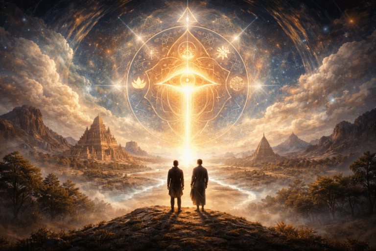 From Covenant to Civilization: Dominion, Dharma, and the Origins of a Framework