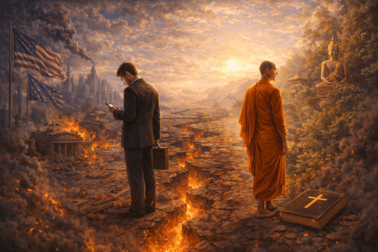 The West’s Civilizational Ennui: Dominion Without Dharma